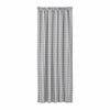 Annie Buffalo Grey Check Blackout Panel 84x50 - The Village Country Store 