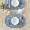 Celeste Blended Blue Indoor/Outdoor Placemat 13x19 - The Village Country Store 