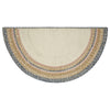 Kaila Happy Spring Jute Half Circle w/ Pad 19.5x36 - The Village Country Store 
