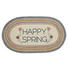 Kaila Happy Spring Jute Rug Oval w/ Pad 27x48 - The Village Country Store 