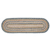 Kaila Jute Stair Tread Oval Latex 8.5x27 - The Village Country Store 