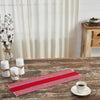 Arendal Red Stripe Runner Fringed 8x24 - The Village Country Store 