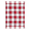 Annie Red Check Woven Throw 50x60 - The Village Country Store 