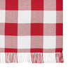Annie Red Check Woven Throw 50x60 - The Village Country Store 