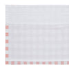 Annie Buffalo Coral Check Valance 16x60 - The Village Country Store 