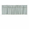 Annie Buffalo Green Check Valance 16x60 - The Village Country Store 