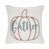 Bountifall Pumpkin Gather Pillow 6x6 - The Village Country Store 