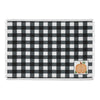 Annie Black Check Pumpkin Placemat Set of 2 13x19 - The Village Country Store 