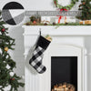 Annie Black Check Stocking 12x20 - The Village Country Store 