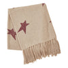 Gable Primitive Star Woven Throw 50x60 - The Village Country Store 