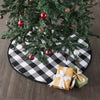 Annie Black Check Tree Skirt 36 - The Village Country Store 