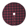 Cumberland Red Black Plaid Tree Skirt 48 - The Village Country Store 