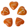 Zodiac Soapstone Hearts, Pack of 5: ARIES - The Village Country Store 