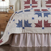 Celebration King Bed Skirt 78x80x16 - The Village Country Store 