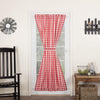 Annie Buffalo Red Check Door Panel 72x42 - The Village Country Store 