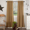 Simple Life Flax Khaki Panel Set of 2 84x40 - The Village Country Store 