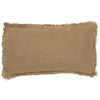 Burlap Natural Pillow Always Kiss Me Goodnight 7x13 - The Village Country Store 