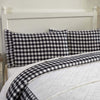 Annie Buffalo Black Check Standard Pillow Case Set of 2 21x30 - The Village Country Store 