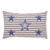 Celebration Star Applique Pillow 14x22 - The Village Country Store 