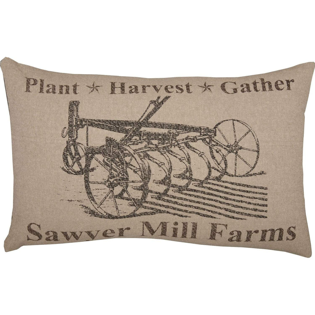 Sawyer Mill Blue Barn Star Pillow - 18x18