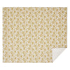Dorset Gold Floral Luxury King Quilt 120WX105L - The Village Country Store 