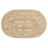 Celeste Jute Rug Oval 60x96 - The Village Country Store 