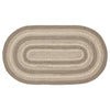 Cobblestone Jute Rug Oval w/ Pad 27x48 - The Village Country Store 