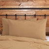 Burlap Natural King Sham 21x37 - The Village Country Store 