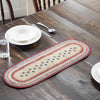 Celebration Jute Oval Runner 8x24 - The Village Country Store 