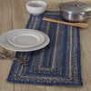 Great Falls Blue Jute Rect Runner 13x36 - The Village Country Store 