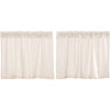 Burlap Antique White Tier Set of 2 L24xW36 - The Village Country Store 