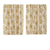 Dorset Gold Floral Tier Set of 2 L36xW36 - The Village Country Store 