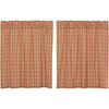 Sawyer Mill Red Plaid Tier Set of 2 L36xW36 - The Village Country Store 