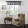 Annie Buffalo Black Check Valance 16x60 - The Village Country Store 