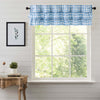 Annie Buffalo Blue Check Ruffled Valance 16x60 - The Village Country Store 
