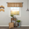 Burlap Natural Valance 16x60 - The Village Country Store 