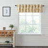 Dorset Gold Floral Valance 16x72 - The Village Country Store 