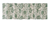 Dorset Green Floral Valance 16x60 - The Village Country Store 