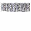 Dorset Navy Floral Valance 16x72 - The Village Country Store 