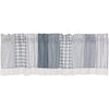 Sawyer Mill Blue Patchwork Valance 19x72 - The Village Country Store 