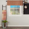 Sawyer Mill Red Plaid Valance 16x72 - The Village Country Store 