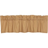 Simple Life Flax Khaki Valance 16x60 - The Village Country Store 