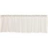 Tobacco Cloth Antique White Valance Fringed 16x60 - The Village Country Store 