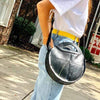Recycled Rubber Round Shoulder Bag - The Village Country Store 