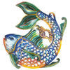 24 inch Painted Fish & Shell - Caribbean Craft - The Village Country Store 