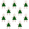 Set of 10 Dancing Girl Christmas Tree Pins - Creative Alternatives - The Village Country Store 