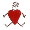 Dancing Girl Heart Pin - Creative Alternatives - The Village Country Store 
