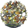 24-Inch Painted School of Fish Metal Wall Art - Croix des Bouquets - The Village Country Store 