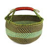 Bolga Market Basket, Large - Mixed Colors - The Village Country Store 