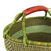 Bolga Market Basket, Large - Mixed Colors - The Village Country Store